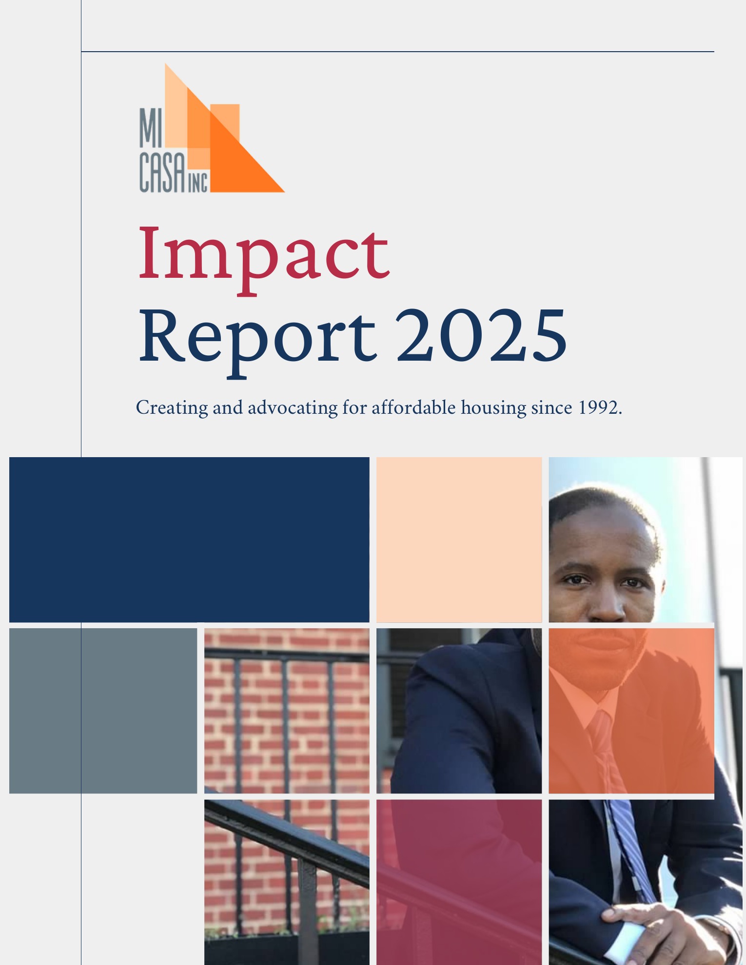 Cover of Mi Casa’s 2025 Impact Report